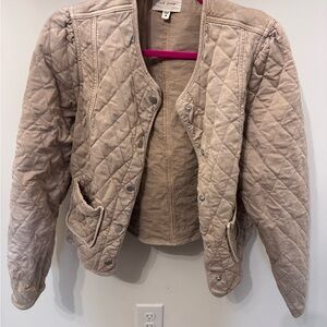 Dear John Quilted Beige Jacket